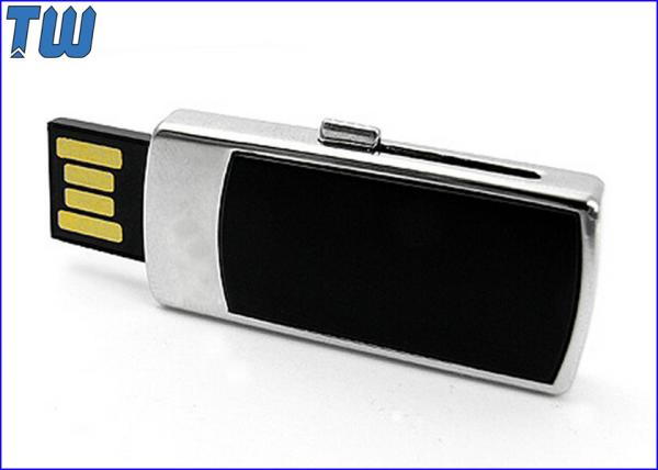 Mini Side Sliding USB Pen Drive 4GB 8GB 16GB 32GB with Single Diamond
