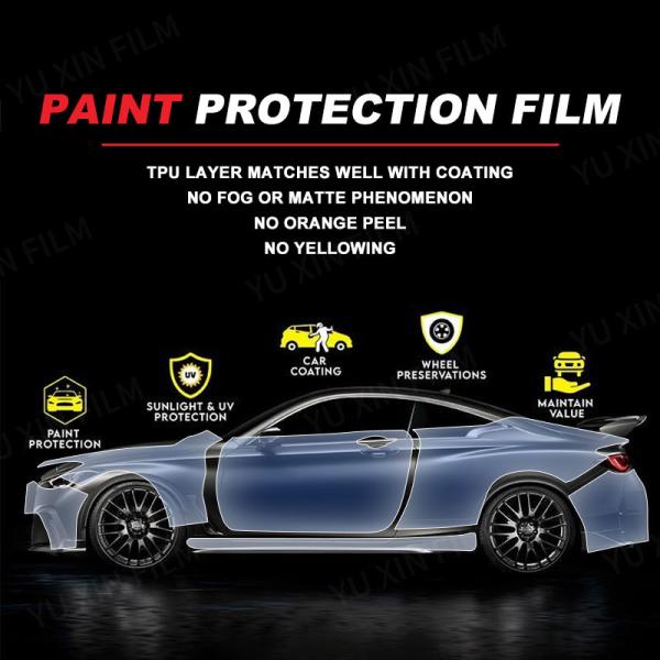 High Performance Tpu Paint Protection Film Factory Price Anti-fouling Hydrophobic PPF