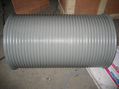 cilindro do guincho da corda de fio de 19mm 22mm não padrão com Lebus/sulco helicoidal