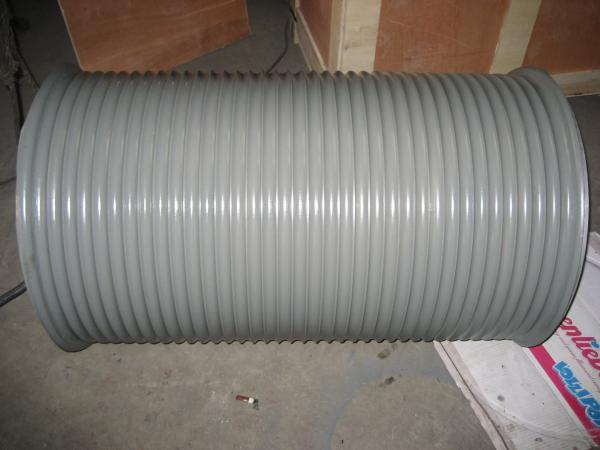 19mm 22mm Wire Rope Winch Drum Non Standard With LBS / Helical Grooving