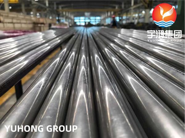 ASME SB163/B165 MONEL 400 Tubo sem costura de liga de níquel, trocador de calor/aplicação de arrefecedor de ar