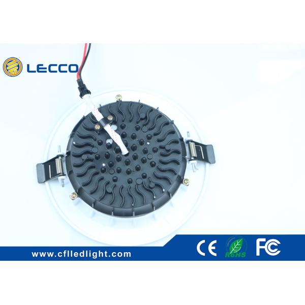 Kitchen Recessed 9 Watt Led Downlight Pillar Type 6400K Aluminum Frame
