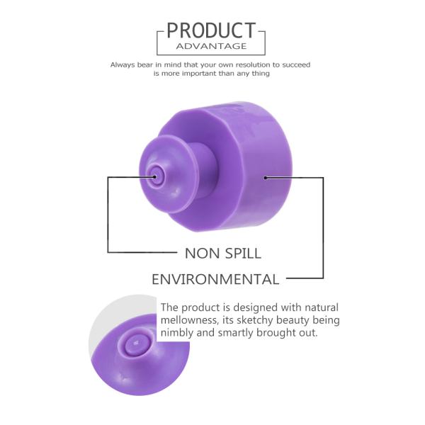 Customized plastic bottle cap for water top screw cap 24mm 28mm SR-207A