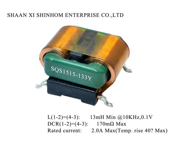 RoHS 250V Horizontal SMD Filters Common Mode Choke