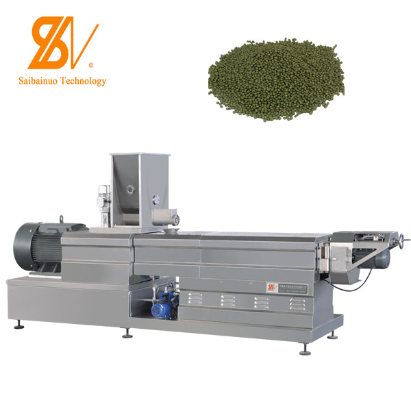 Inflated Kibble 95KW 150kg/H Dog Wet Extruder