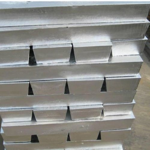 Bright Silver Color Mg Ingot 99.98% For Aircraft Parts