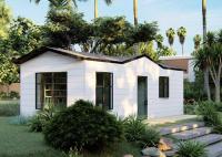 Casas manufaturados novas da casa pré-fabricada móvel clara da casa da armação de aço para o plano da avó