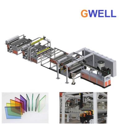 PVB Glass Sheet Making Machine PVB Interlayer Film Extrusion Line Machine Factory Direct Sales