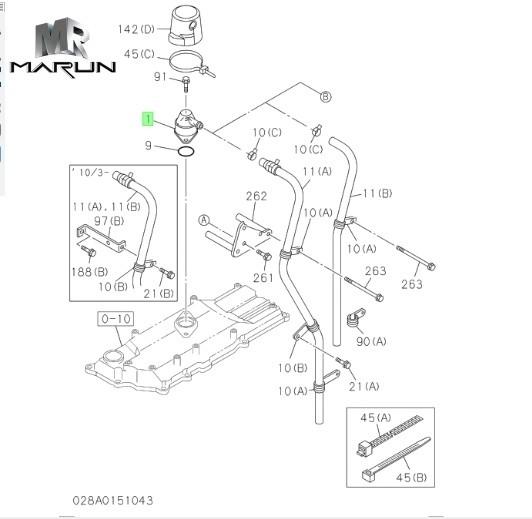 High Quality Breather Air EGR Valve 1117401811 for Isuzu Engine
