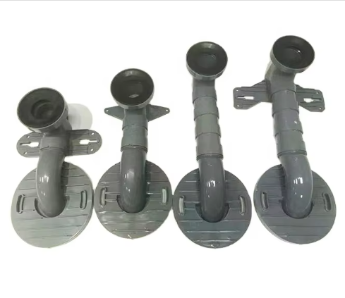 Bathroom Toilet Connection Drain Pipe Plastic Pipe Shifter Polyvinyl Chloride Offset Plate Connection Pipe