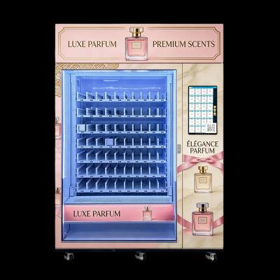 Large-Capacity Perfume Vending Machine With Conveyor Belt Elevator — Smart Fragrance Retail Solution for Shopping Malls & Airports