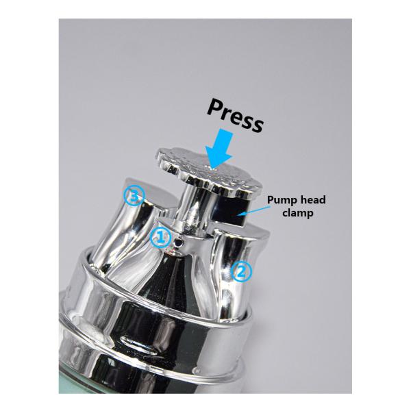 3 в 1 многофункциональной акриловой бутылке Skincare косметическом упаковывая 15ml насоса лосьона/брызг