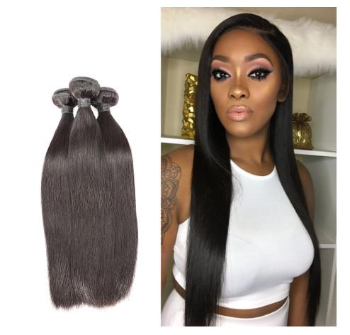 Cor natural do Weave saudável e grosso do cabelo humano de Remy do indiano da extremidade 100% para senhoras
