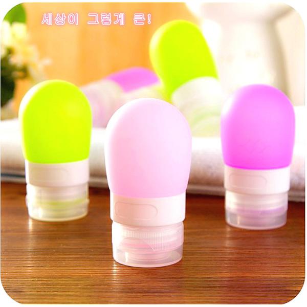 Контейнеры перемещения силикона 90ml выжимкы Refillable