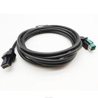 12V 24V câble d'imprimante USB alimenté 12V à 2X48P 1M-5M UL20276
