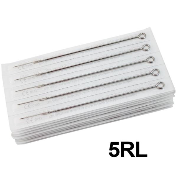 Sterile and Disposable 0.3mm and 0.35mm Tattoo Needles Of Round Liner RL 1201RL 1001RL