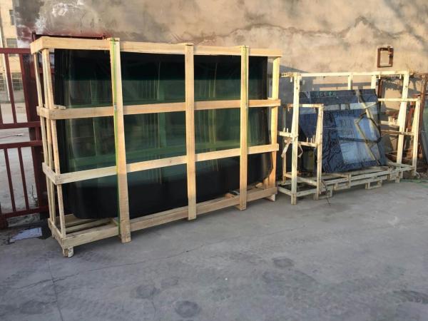 Laminated Tempered Front Windshield Glass , Custom Auto Glass Replacement
