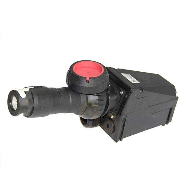 32A Rated Current Explosion Proof Plug and Socket with IP66 Protection Level