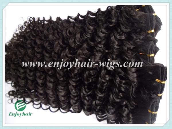 Malaysian 5A virgin remy hair weave ,natural color(can be dye) deep wave 10''-26''