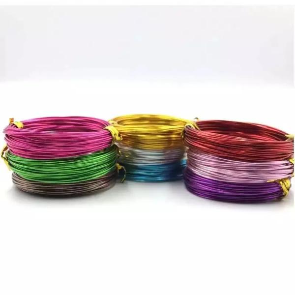 Fio de aço inoxidável colorido TOPONE 0,3 mm 0,4 mm 0,5 mm para decoração