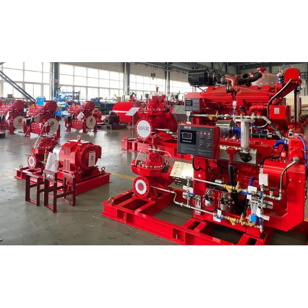 750GPM 196PSI UL Split Case Centrifugal Pump для пожаротушения горизонтальный насос с разделенным корпусом
