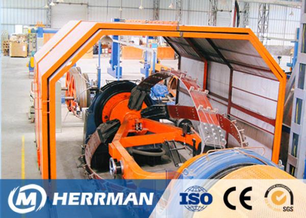 Tubular Type Disc Springs Clamp Electric Wire  Cable Stranding Machine