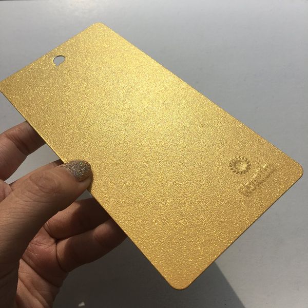 Metallic Effect Epoxy Polyester Solid Powder Coating Paint