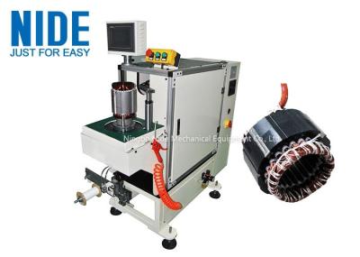 Estação de trabalho automática programável da máquina de laço da bobina de extremidade do estator única