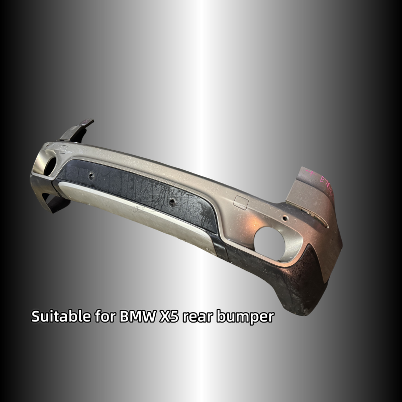 OEM Carbon Plastic Rear Bumper Trim for BMW X5 Series E70 Easy Installation Auto Upgrade Bodykit Replacement Purpose