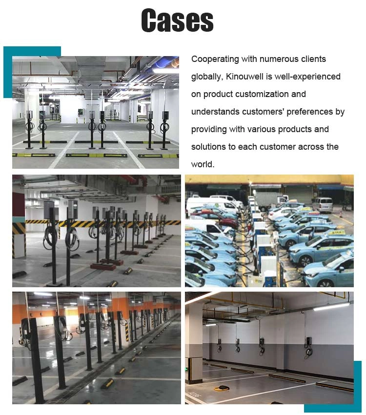 Участок зарядной станции 22kw 3 Pevc2107 11kw EV для пункта домашнего автомобиля электротранспорта поручая