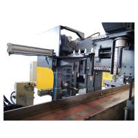 Ligne à grande vitesse de foreuse de poutre en double T de commande numérique par ordinateur d'OIN 9001 pour la fabrication de structure métallique