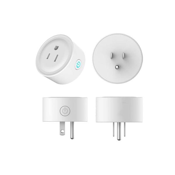 Гнездо штепсельной вилки Tuya 10A Wifi умное