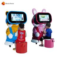 dos jogos felizes das crianças do parque temático de 1.5kw VR jogo interativo da máquina dos projetores do assoalho