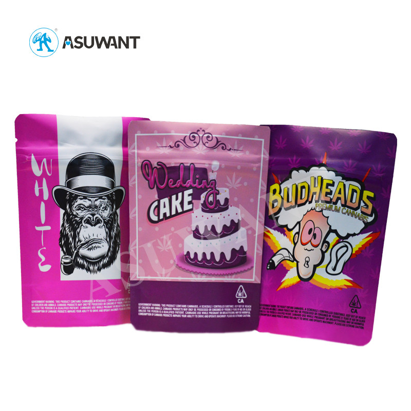 Jungle Boy Runtz Ziplock VMPET Plastic Stand Up Mylar Bags