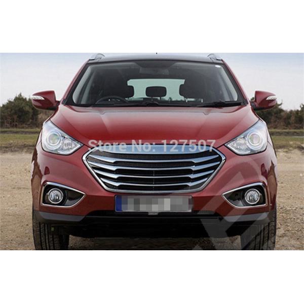 Hyundai IX35 New Tucson 2009 - 2013 Передняя хромированная решетка автомобиля Автозапчасти