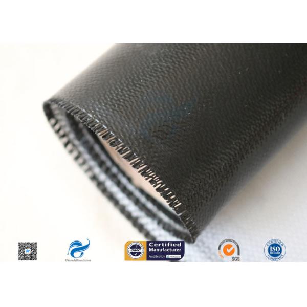 Black Silicone Coated Fiberglass Fabric 3732 530GSM Insulated Welding Blanket