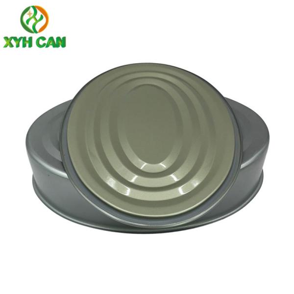 o metal indiano do produto comestível 300g enlata logotipo feito sob encomenda em forma de bacia de Recycable