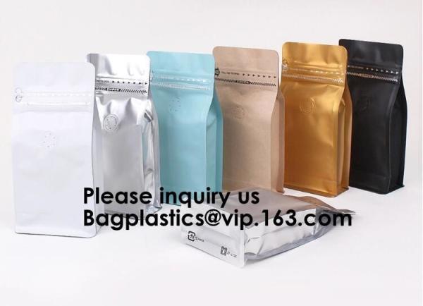 Matte Stand-Up Food Grade Design Storage Zip lockk Bags (3oz (5 x 7), Matte Mixed Color Design Stand-Up Pouch), BAGEASE