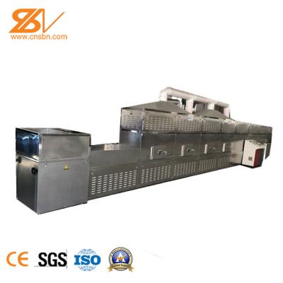 High Efficiency Industrial Continuous Microwave Oven Low Energy Selective Heating One Warranty