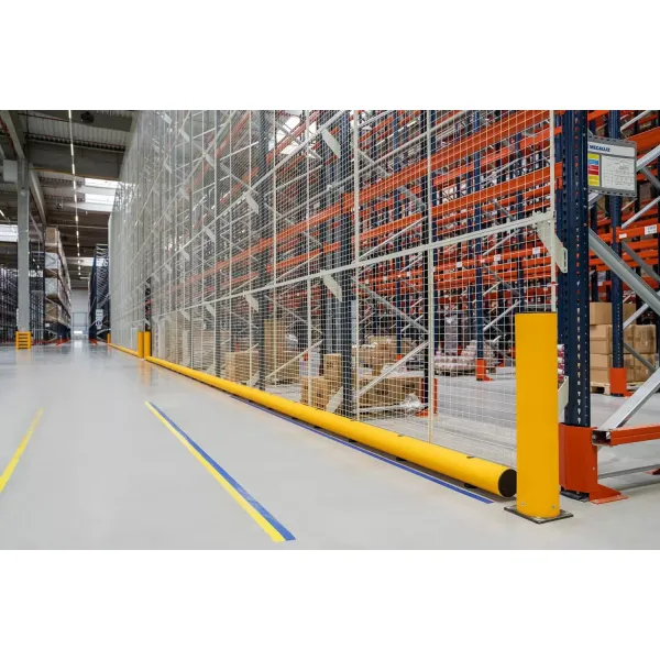 Constructed with Imported Polymer Plastics Flexible Safety Barrier Protection of Equipment Facilities and Personnel