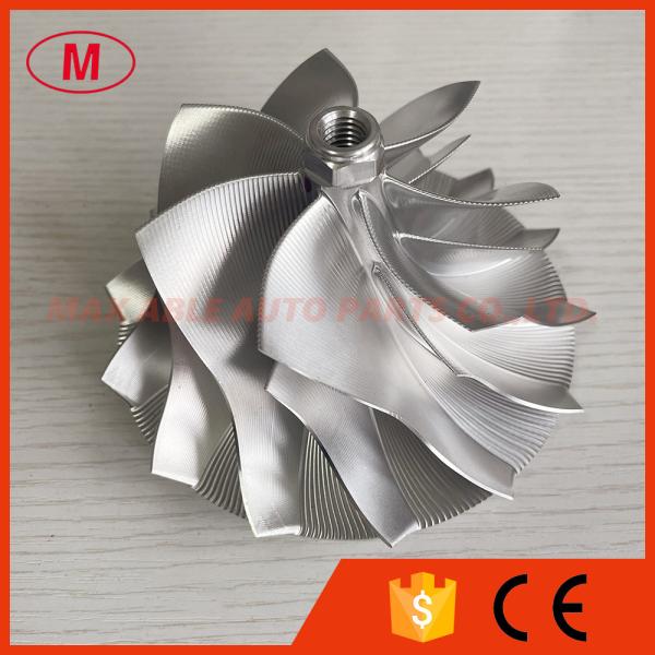 S400 88.80/122.00mm 7+7 blades Point Milling Inverse Curve Performance turbo Aluminum 2618/billet compressor wheel