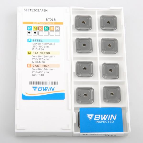 Seet 12t3 1203 Square Milling Inserts Afen Oem Face Milling Insert