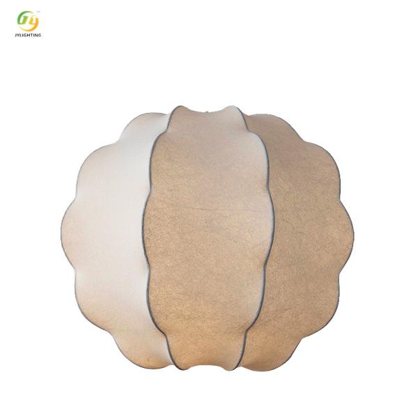 JYLIGHTING Nordic Creative Silk Chandelier Japanese Style Wabi-sabi Style Restaurant Study Tea Room Petal Modern Pendant Light