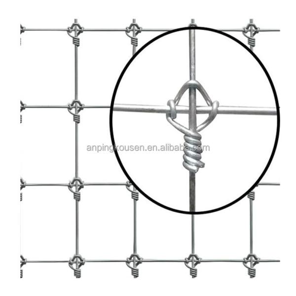 0.8-2.4m Security Fence Hot Dipped Galvanized Game Wire Farm Field Fence