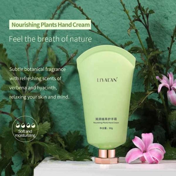 Private Label Natural Plant Extracts Hand Lotion Dry Skin Deep Moisturizing Whitening Mini Hand Cream