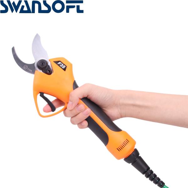 Swansoft 800g Long Time Use Powerful 3.5CM Electric Pruning Shears to Europe and US