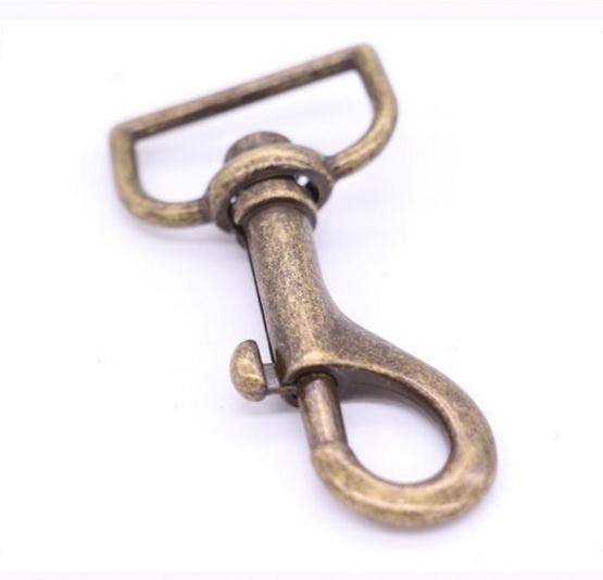 Аксессуары оборудования воротника собаки крюка ровного поверхностного глаза шарнирного соединения антиквариата латунного щелчковые