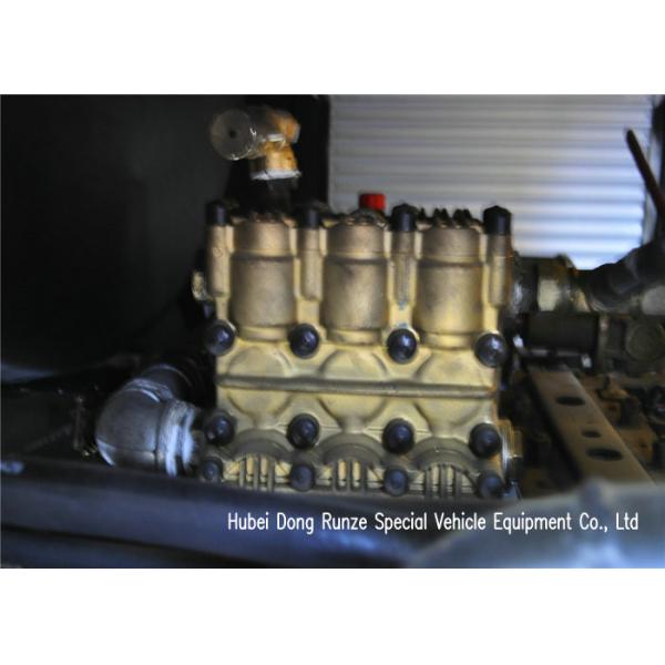 DFAC 3500L-5000L Fecal Sewage Suction Tanker Truck With Hydro Jet Plumbing