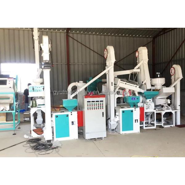 Ghana White Rice Processing 10T/D Rice Mill Plant with Customized Production Machinery