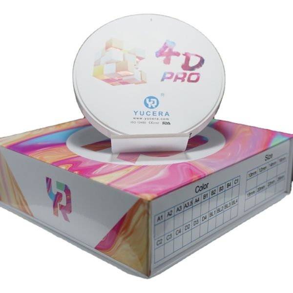 Yucera 4D Pro Zirconia Blocks the Choice for High-Quality Dental Restorations